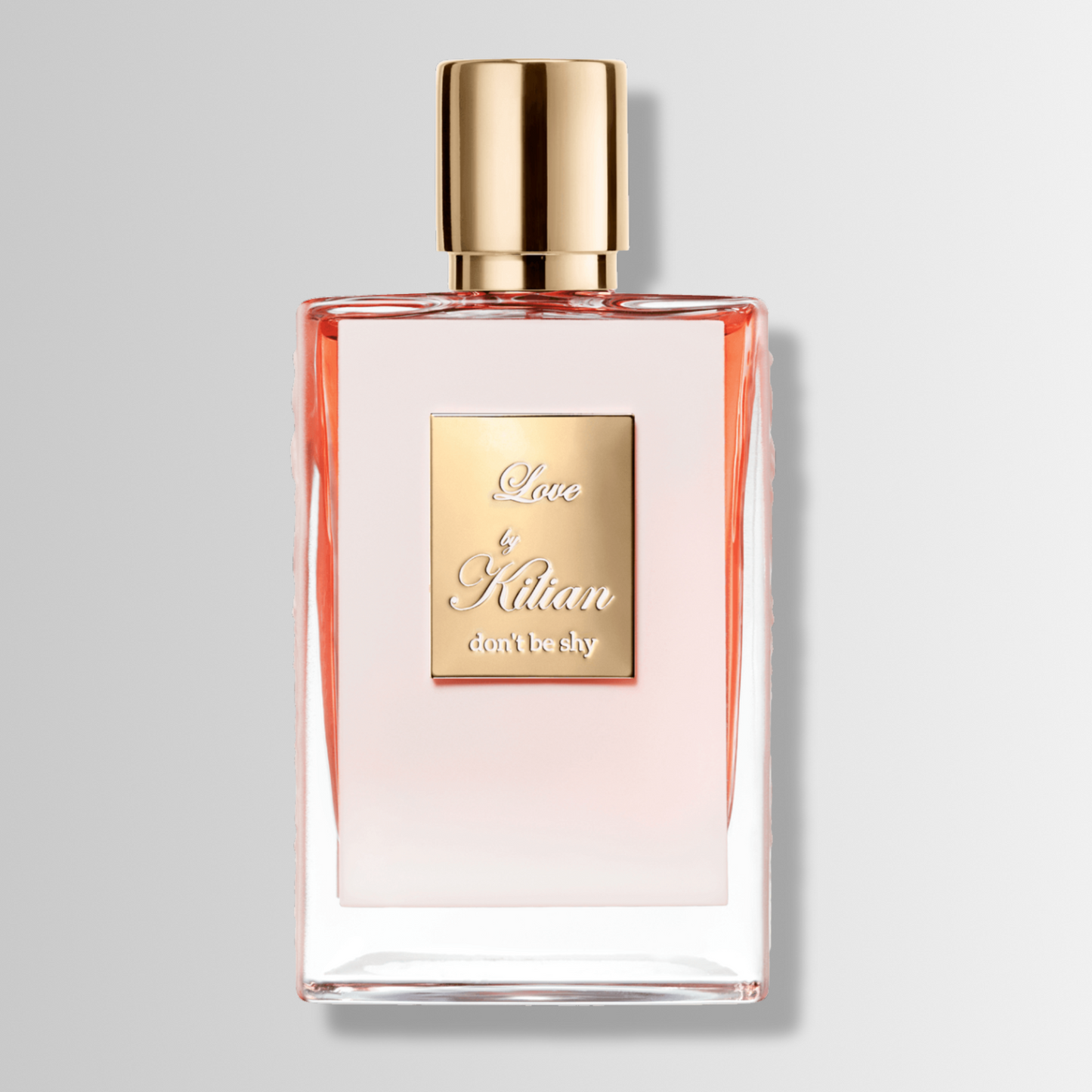 Kilian Love Don’t Be Shy – white lacquer bottle with ornate gold sides – Le Petit Parfums